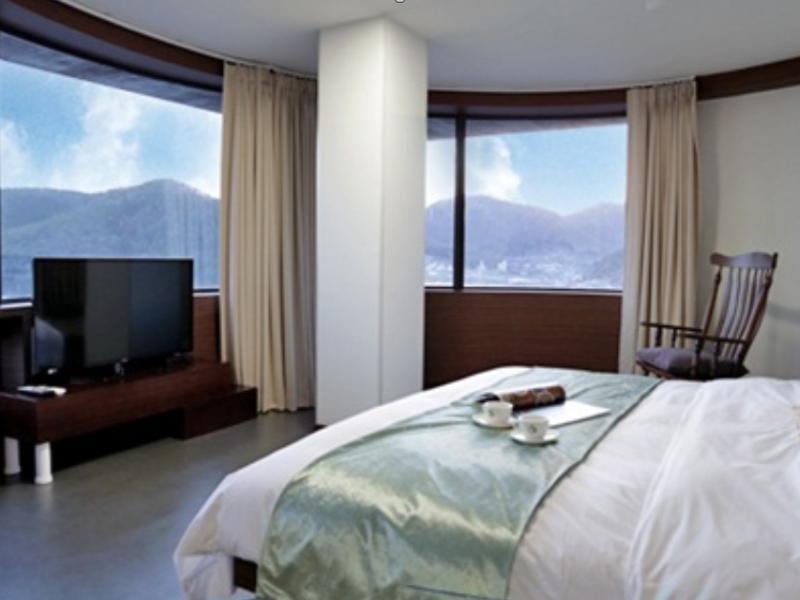 Radiance Tourist Hotel Geoje Exterior foto
